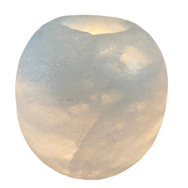 Himalayazout-Waxinelamp - Poolnacht (B)10x(D)10x(H)11cm