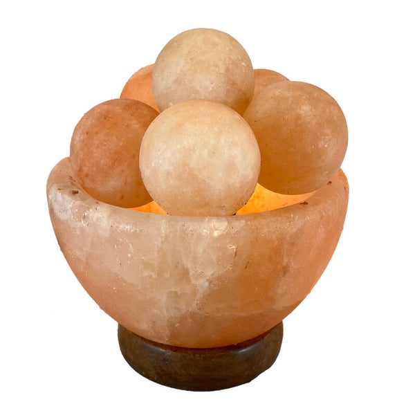 Himalayazoutlamp - Fruitgloed (B)14x(D)14x(H)17cm