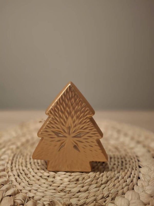 Metalen Kerstboom goudbrons