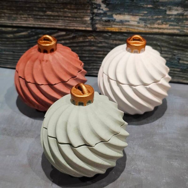 Boite boule de Noël