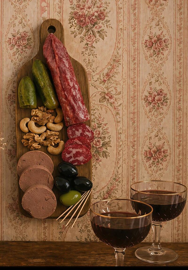 Wanddecoratie borrelplank