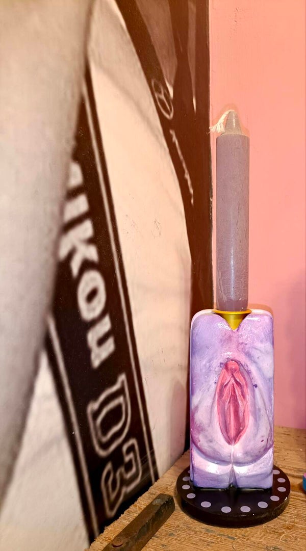 Vulva kandelaar