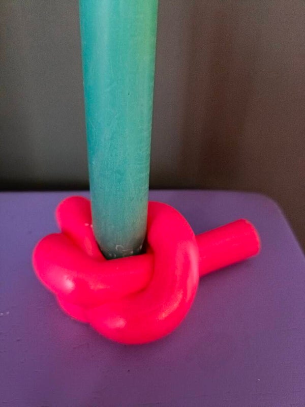 Knoop kandelaar fluor