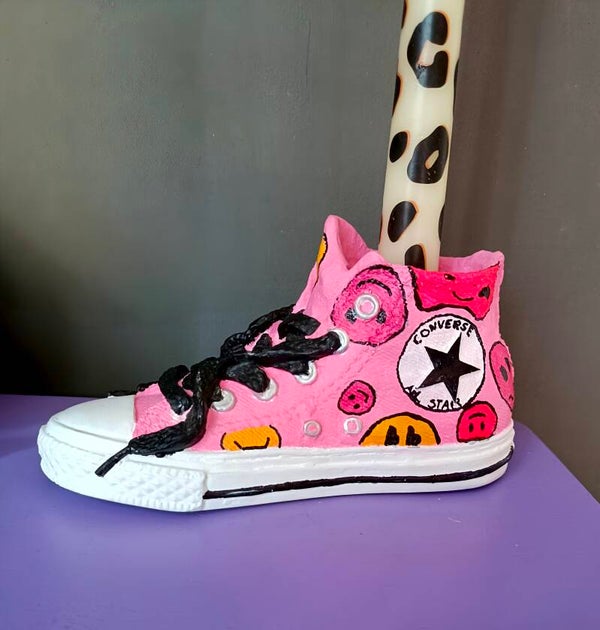 Converse sneaker kandelaar