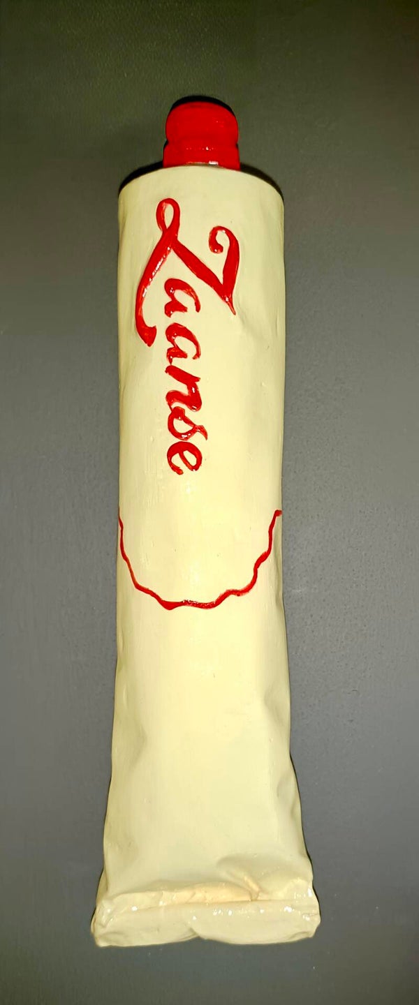 Handgemaakt Zaanse mayonaise tube origineel