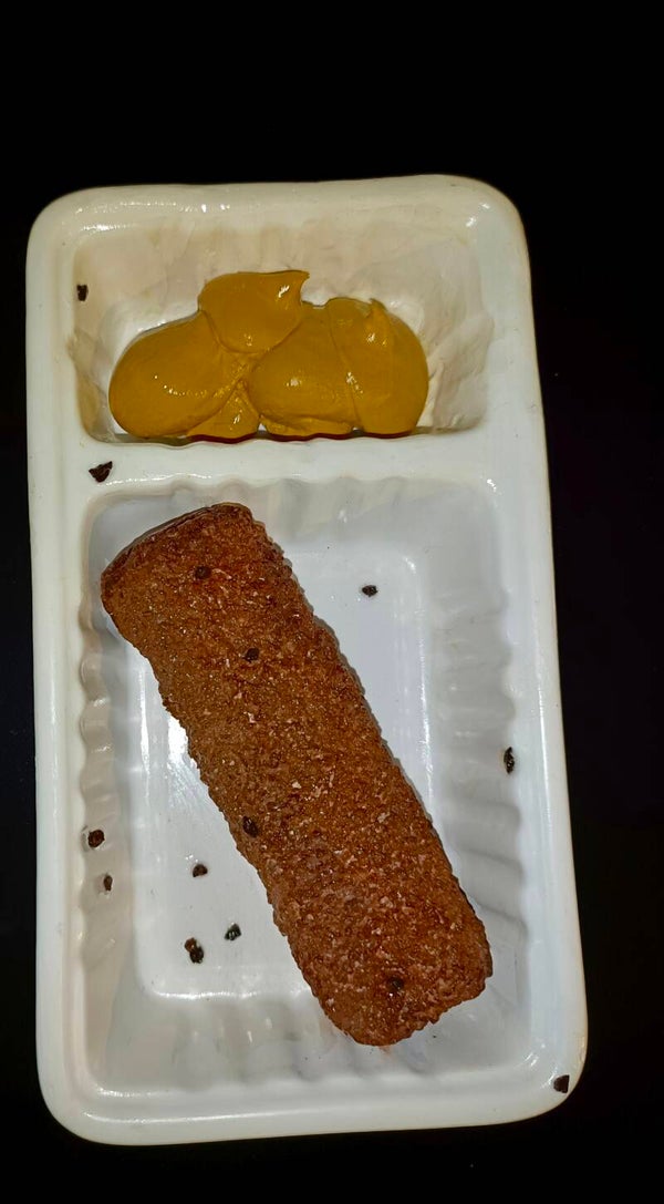 Kroket met mosterd