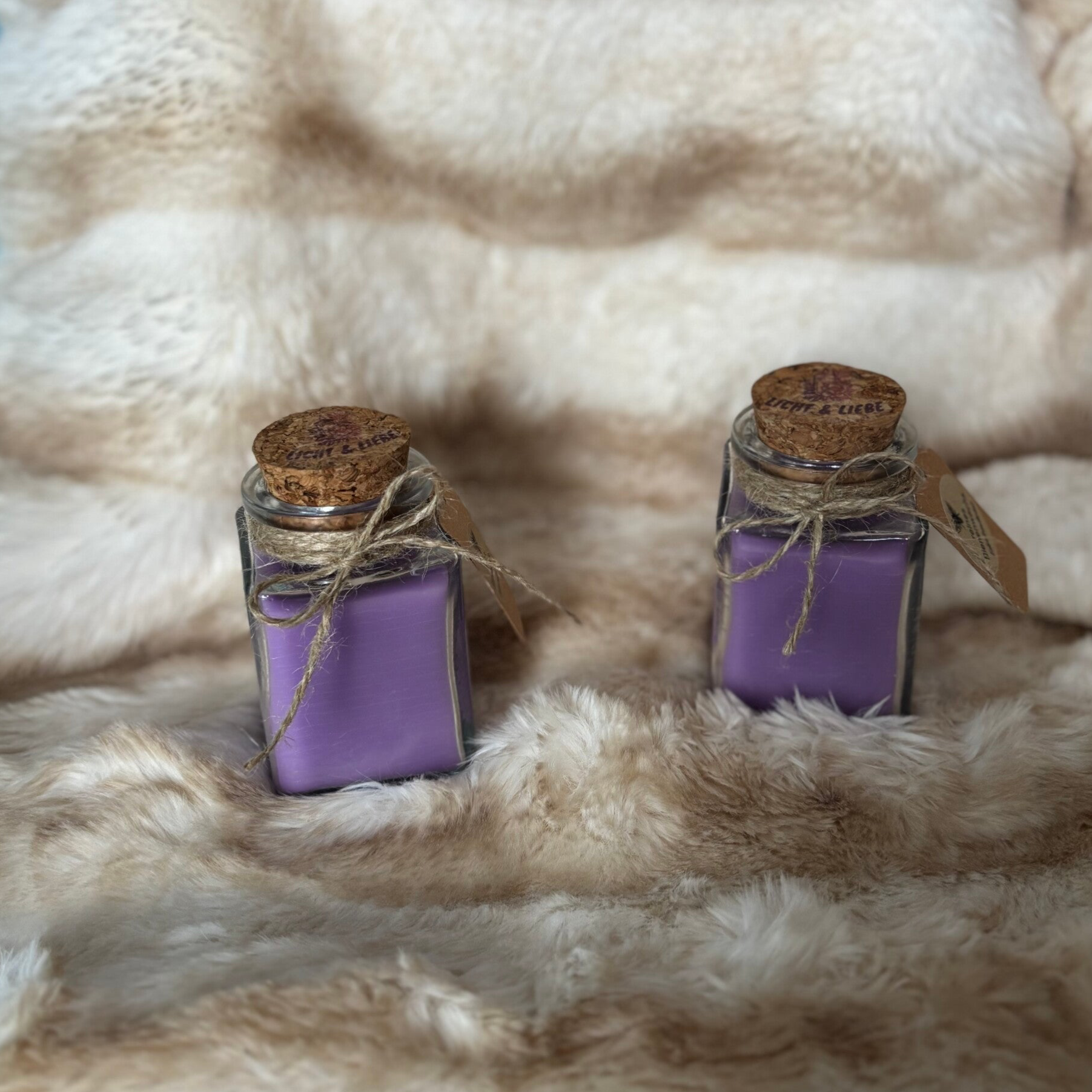 Korkglas Kerzen Set – 120 ml (2er Set)