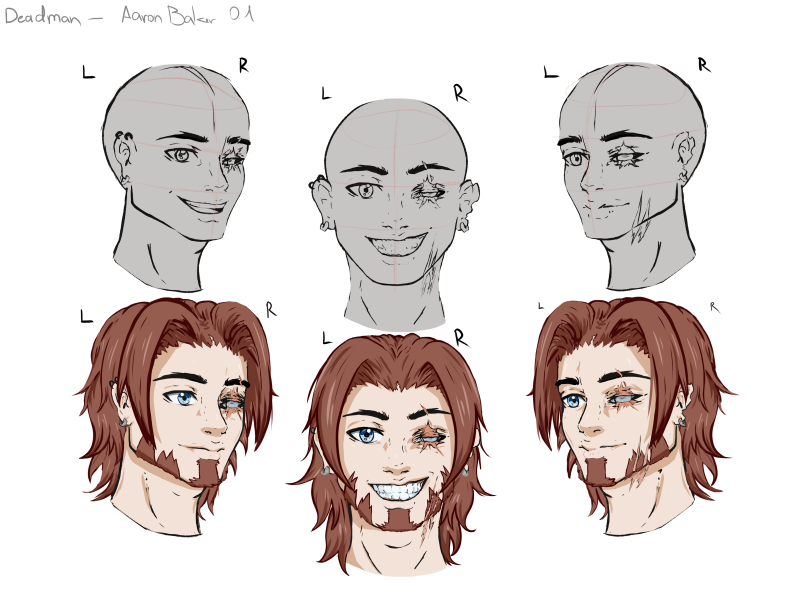 character sheets aaron