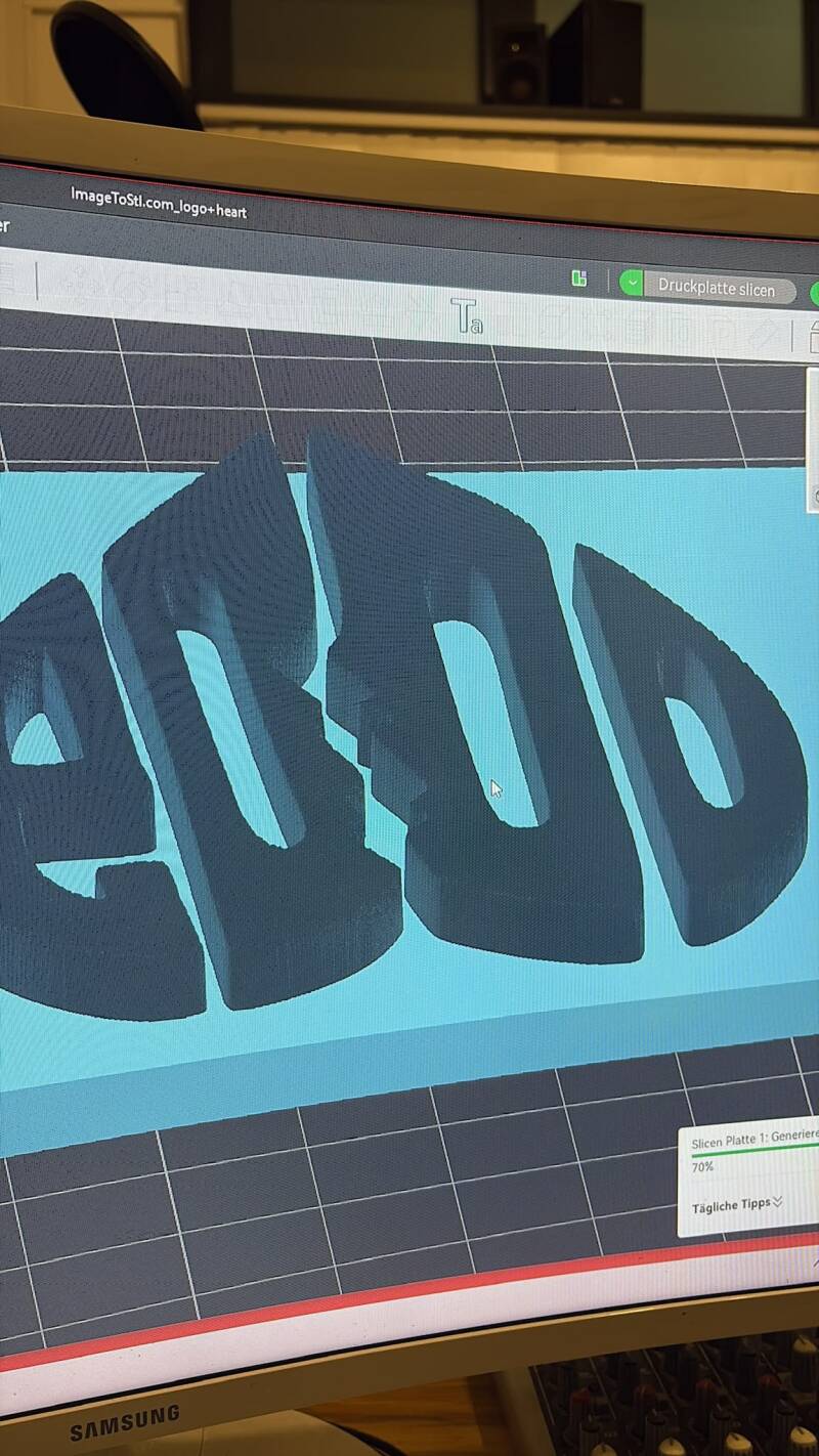 3D-Druck Vorlage zum Textildruck
