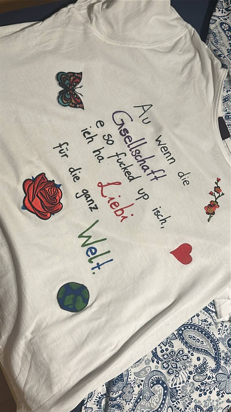 bedrucktes Tshirt
