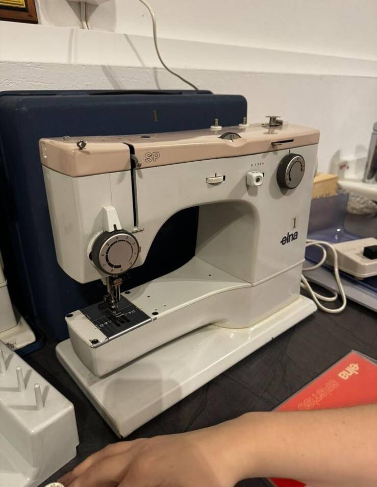 unsere Nähmaschine