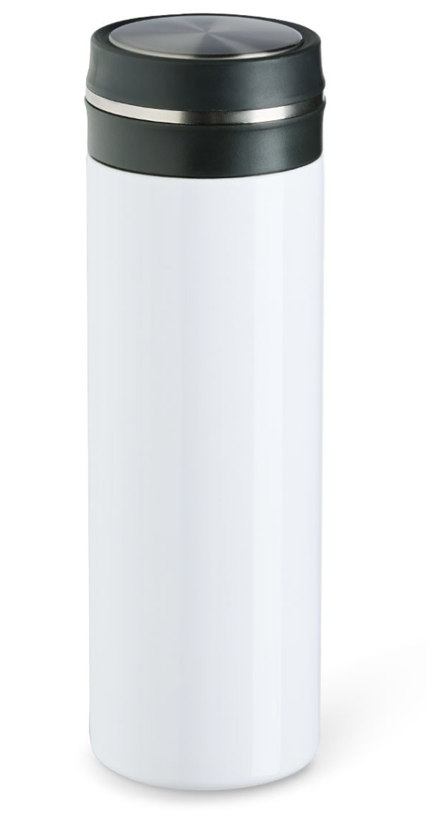 Edelstahl Thermosflasche mit Schraubverschluss