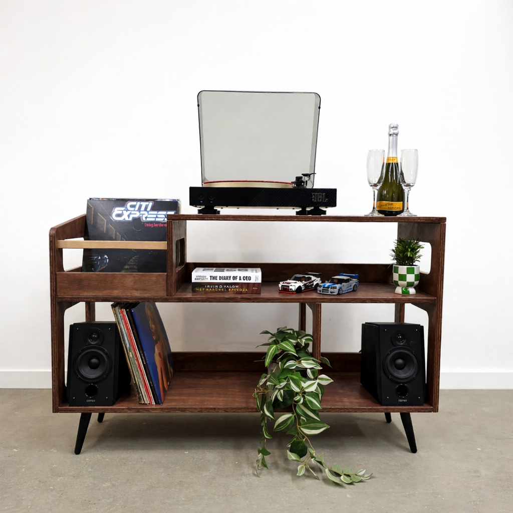 LP kast kopen, platenkast vinyl, meubel platenspeler