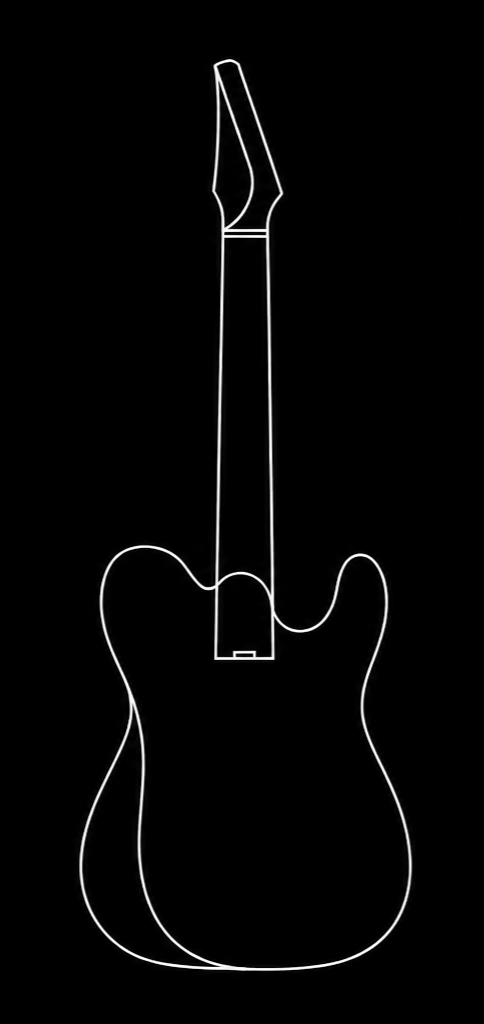 Hemera tele-style custom electric guitar