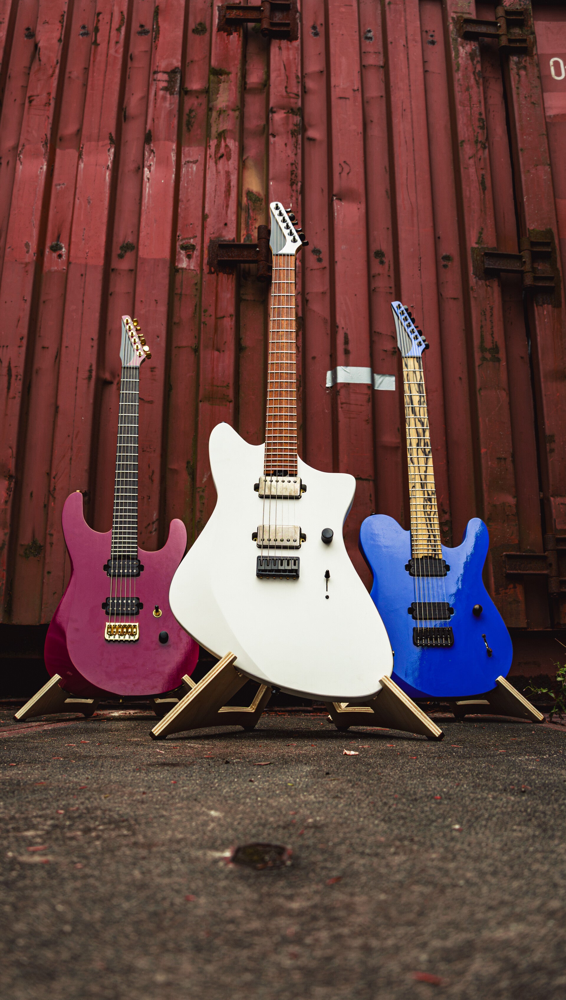 Handmade custom electric guitars by Aether Guitars, Nijmegen