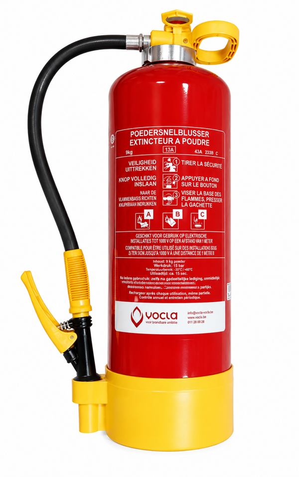 Poederblusser 9KG ABC