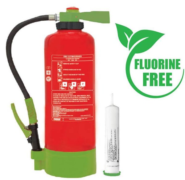Fluorvrije schuimblusser 9L ABF