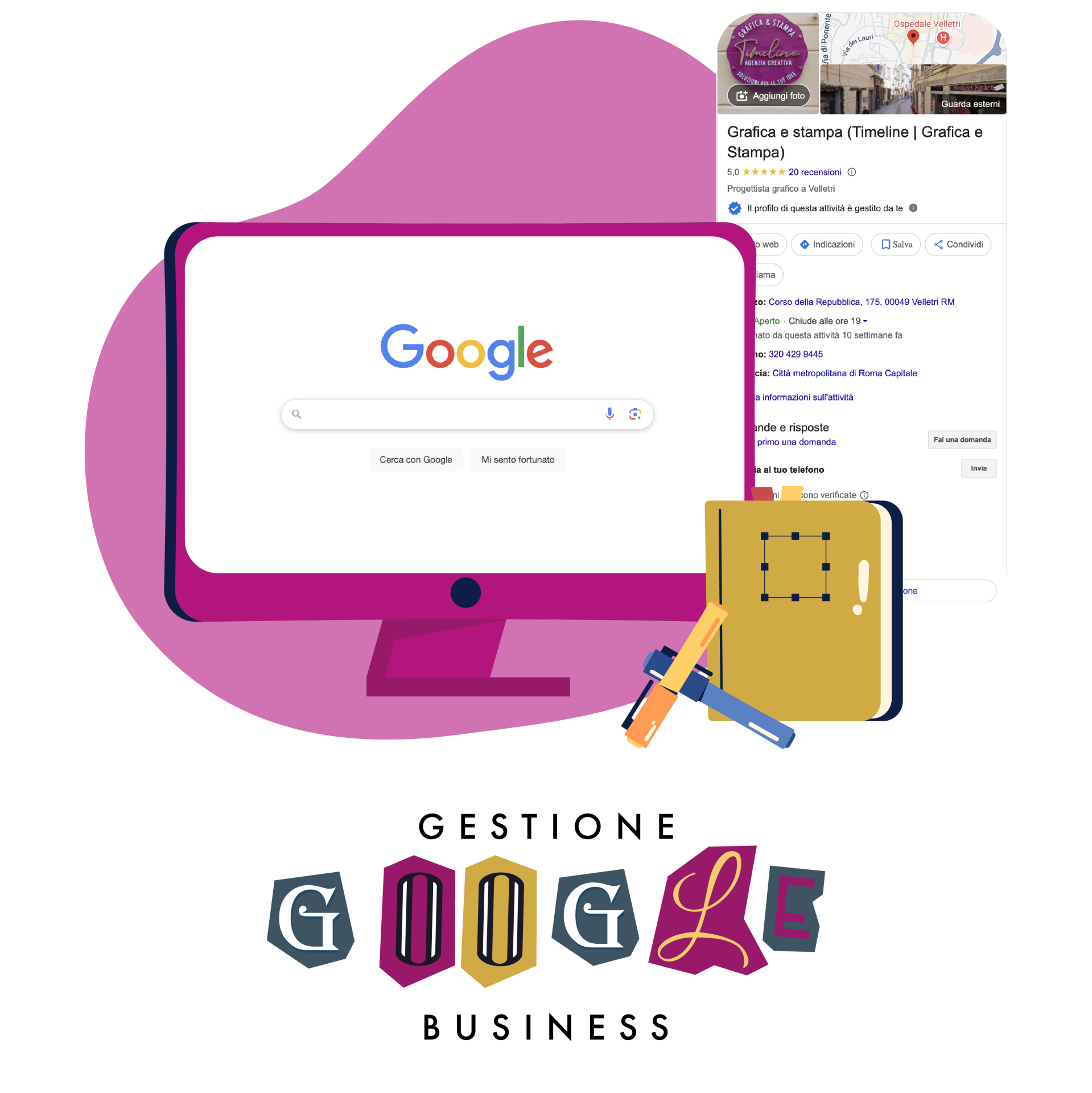 Gestione Google business