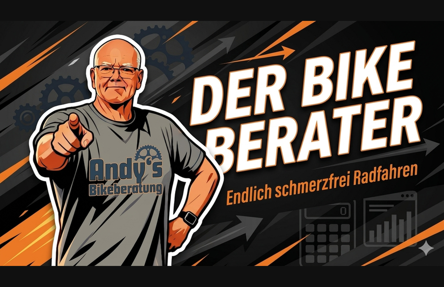 Andy Stürmer mit dem Rad am Bodensee