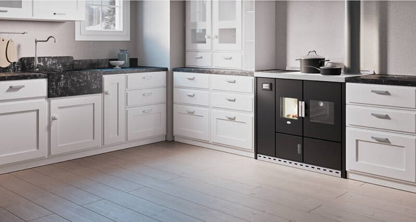 THERMOCUISEUR À BOIS EVA CALOR MOD WANDA 22 AVEC EAU SANITAIRE