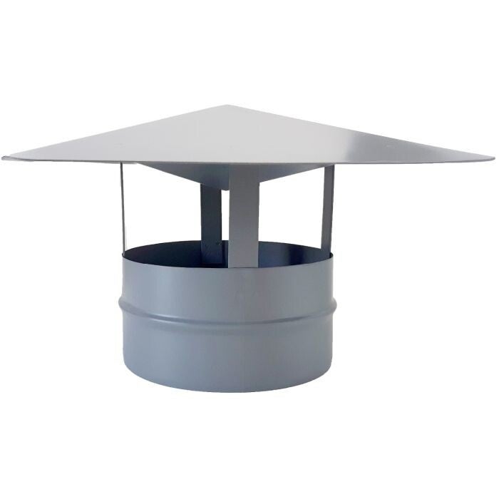 CHAPEAU DE CHEMNINÉE PARE-PLUIE SIMPLE PAROI