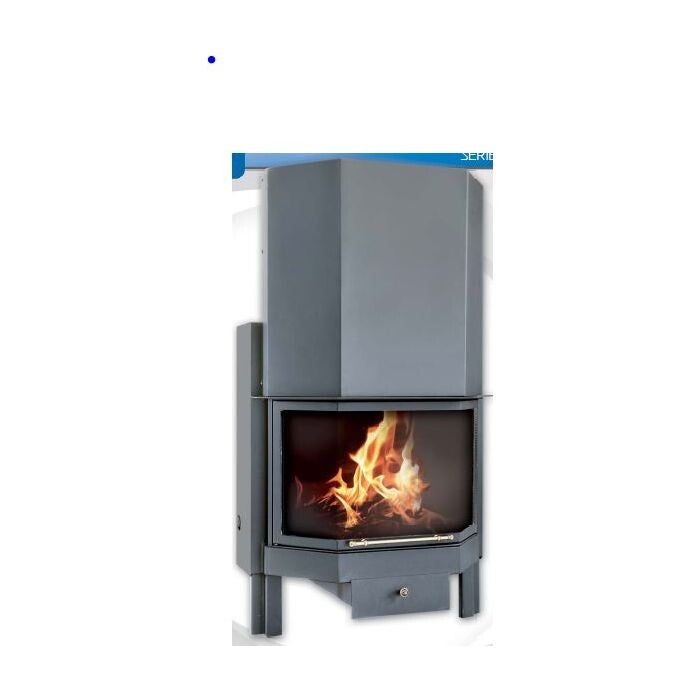 THERMOCHEMINÉE À BOIS SÉRIE VALLE MOD. 190 PRISMATIQUE