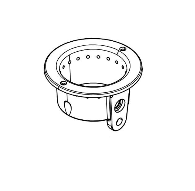 Brasero en fonte modèle DIVA air ORIGINAL Klover pour poêle Diva Slim Air - Astra