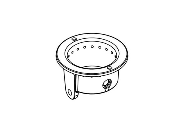 Brasero Klover ORIGINAL pour poêle à air double Aura 80 - Omega 120