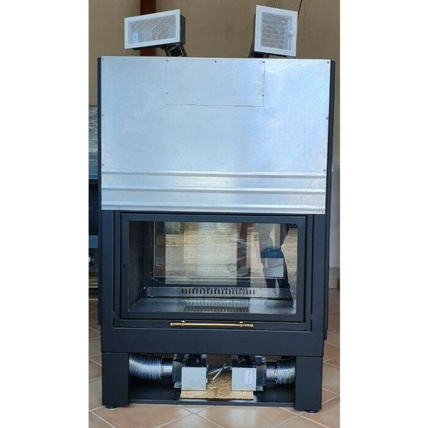 CHEMINÉE À BOIS VENTILÉE IMAR MOD. 90 DOUBLE FACE