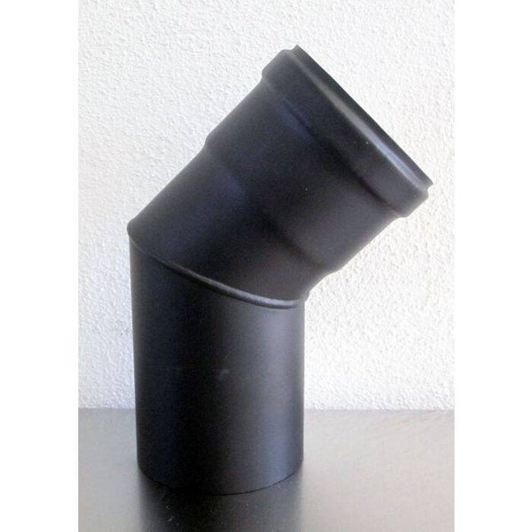 COUDE ÉMAILLÉ 45° POUR RACCORDEMENT, EP. 1.2 MM