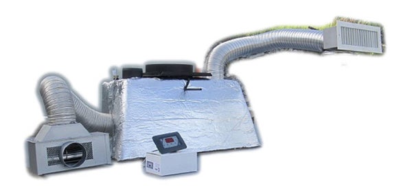 HOTTE VENTILÉE POUR CHEMINÉE ET FOYERS