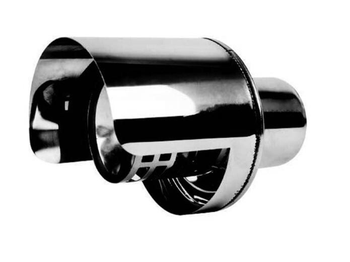 Terminal à granulés étanche à la pluie à simple paroi en acier inoxydable 304