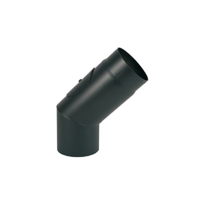 COUDE ÉMAILLÉ INSPECTABLE  45° POUR RACCORDEMENT, EP. 2.0 MM