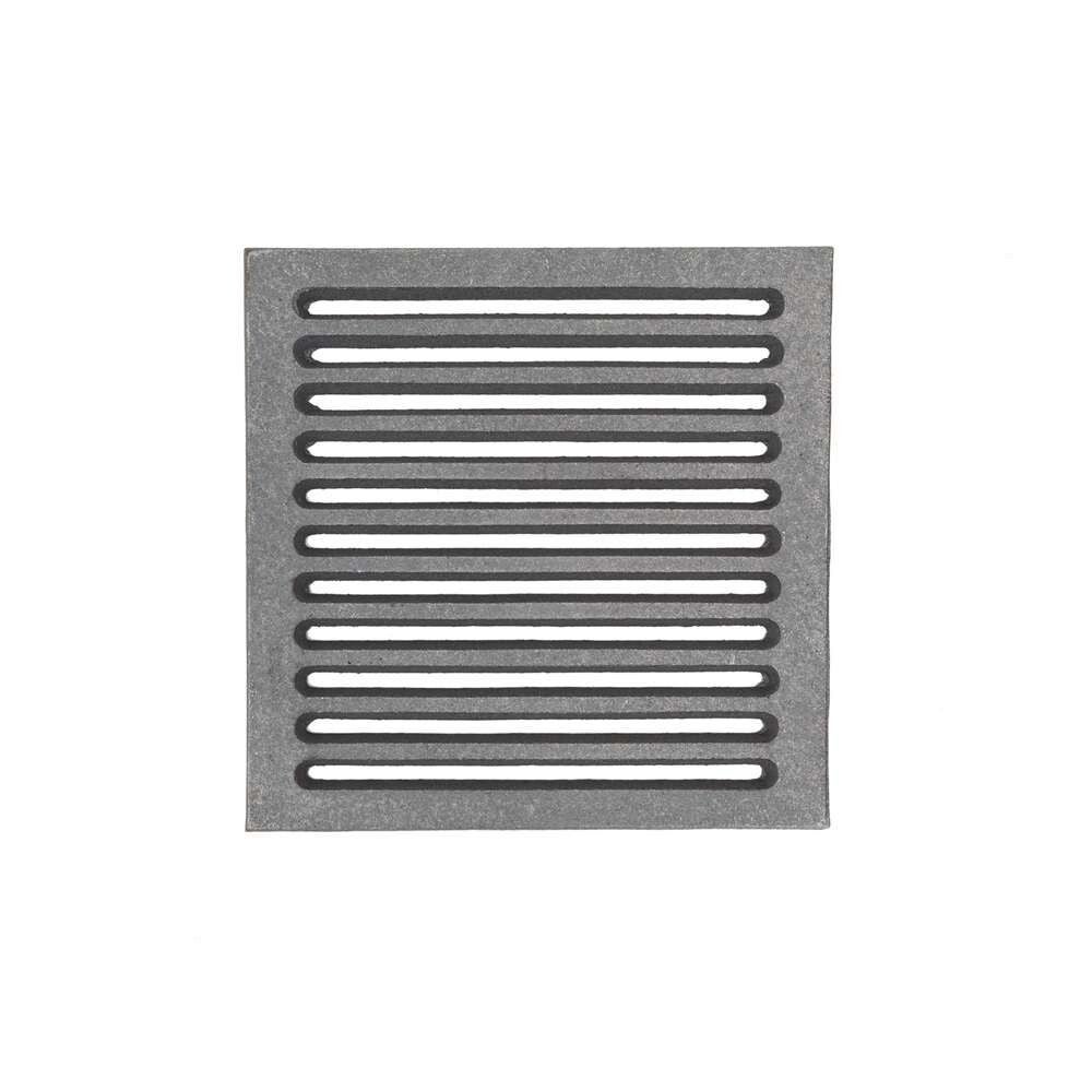 GRILLE DE CHEMINÉE EN FONTE CM. 23,5 X 23,5 H - ÉPAISSEUR 1 CM DS