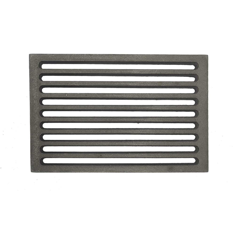 GRILLE DE CHEMINÉE EN FONTE CM. 30 X 20,6 H - ÉP. 1 DS