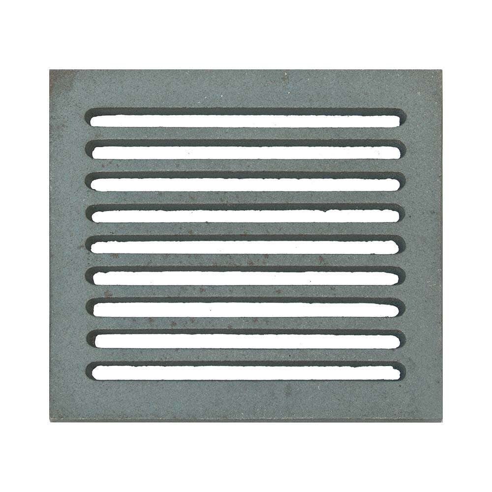 GRILLE DE CHEMINÉE EN FONTE CM. 20,5 X 23,5 H - ÉPAISSEUR 1 CM DS