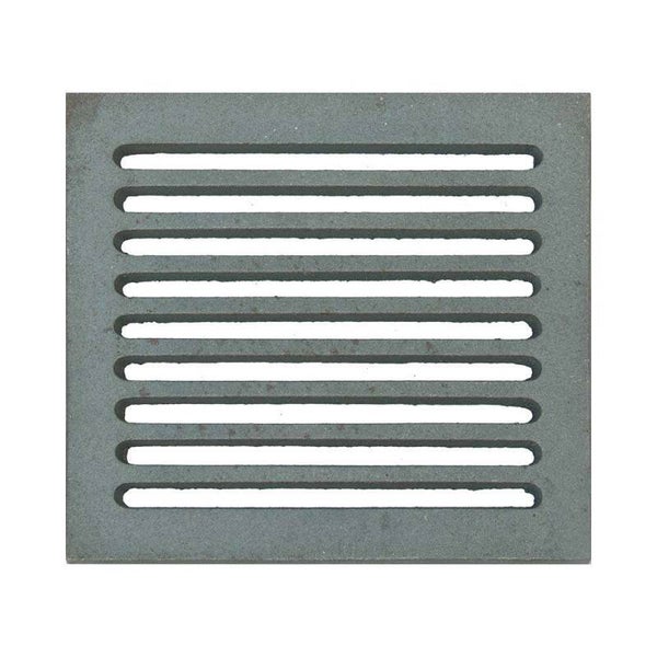 GRILLE DE CHEMINÉE EN FONTE CM. 20,5 X 23,5 H - ÉPAISSEUR 1 CM DS