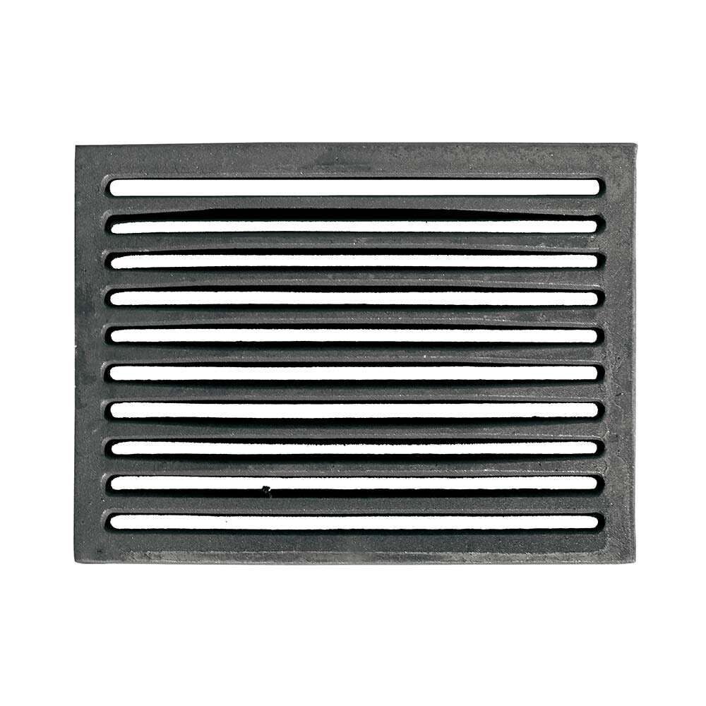 GRILLE DE CHEMINÉE EN FONTE CM. 23,8 X 18,8 H - ÉP. 1 DS