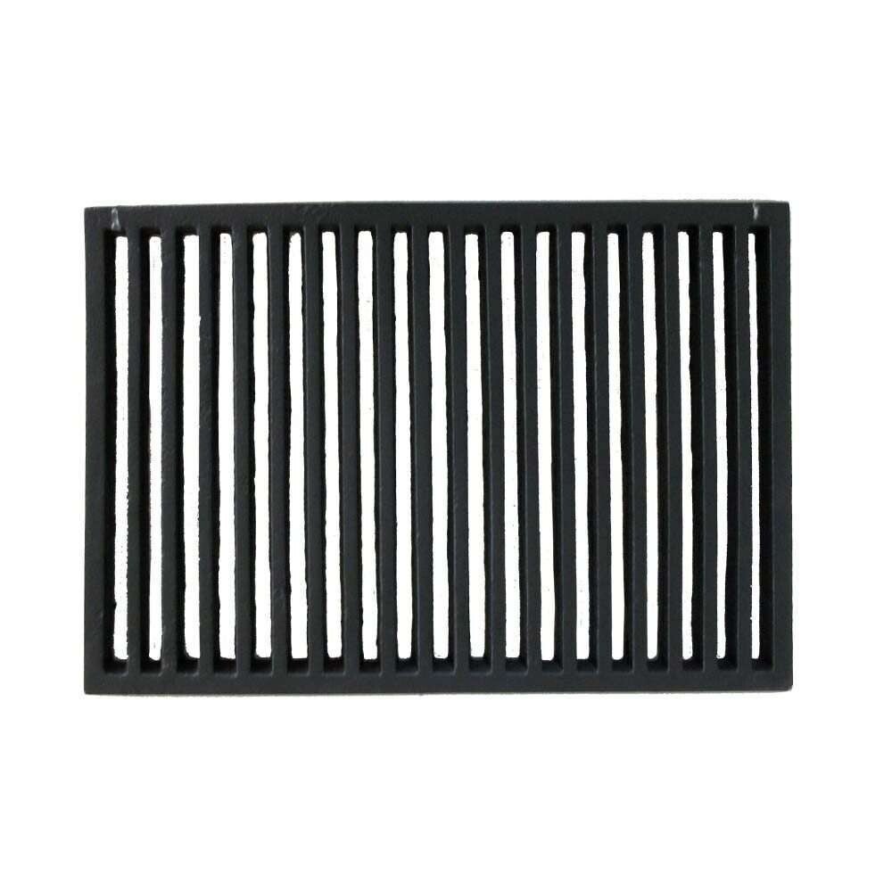 GRILLE DE CHEMINÉE EN FONTE CM. 45 X 30 X 2 H DS