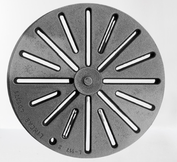GRIL CIRCULAIRE EN FONTE diam. 25 cm POÊLE À BOIS LINCAR MONELLA 174/175 25 cm code 401.171