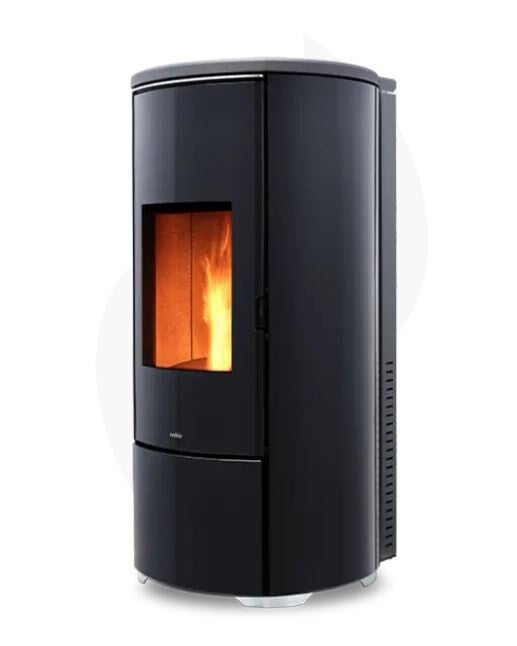 POÊLE THERMIQUE À GRANULÉS NOBIS MOD. H12 V SHAPE GLASS