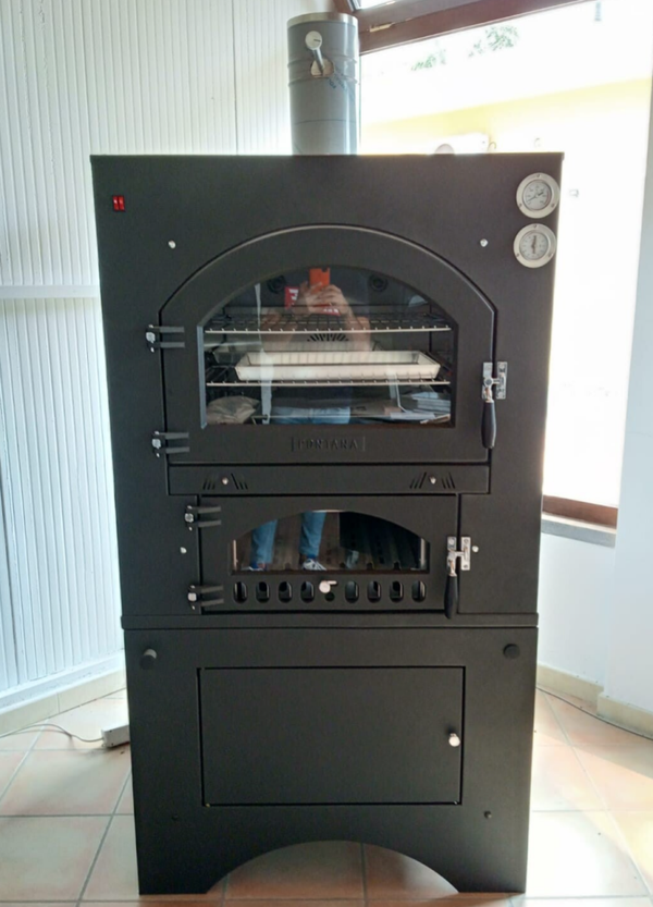 FONTANA MOD. INC 80 X 65 QV FOUR À BOIS ENCASTRÉ