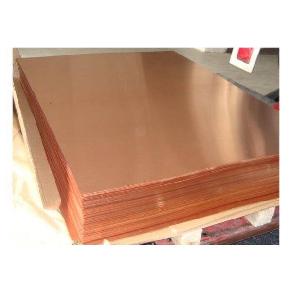 FEUILLE DE CUIVRE NATUREL DE 1,0 MM D'ÉPAISSEUR - DIFFÉRENTES TAILLES