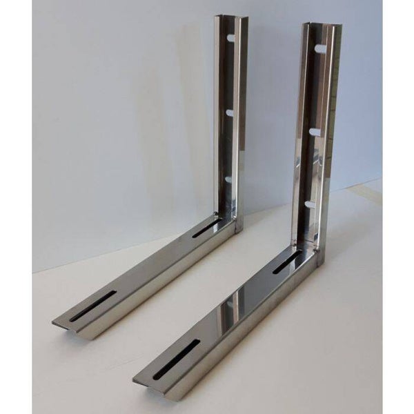 SUPPORTS POUR ÉTAGÈRES DE CLIMATISATION, EN ACIER INOXYDABLE, DIFFÉRENTES TAILLES