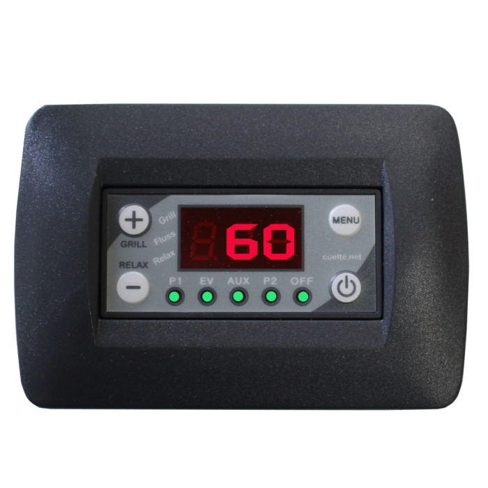 COELTE CENTRALE DE COMMANDE ÉLECTRONIQUE MOD COELTOP RLX POUR CONTRÔLE THERMOCHEMINÉE ET THERMOPOÊLE