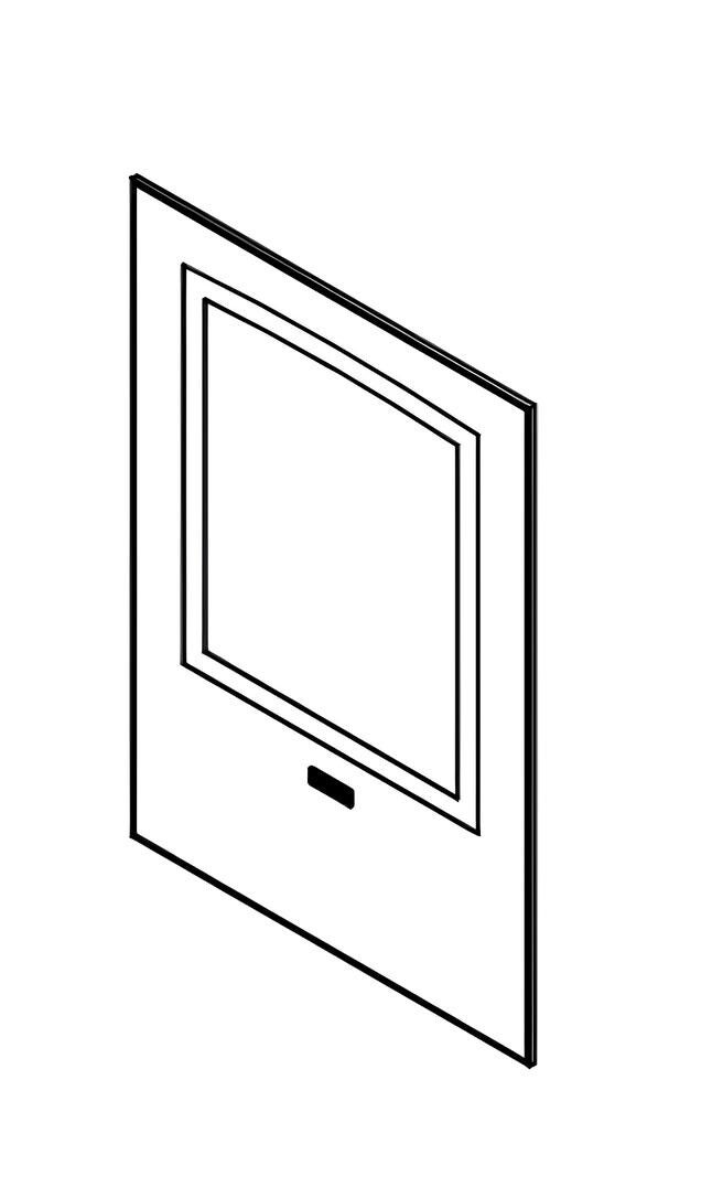 SÉRIE. VITROCÉRAMIQUE 4x308x441mm FIRE ALT110 ORIGINAL Klover pour thermocuiseur Altea