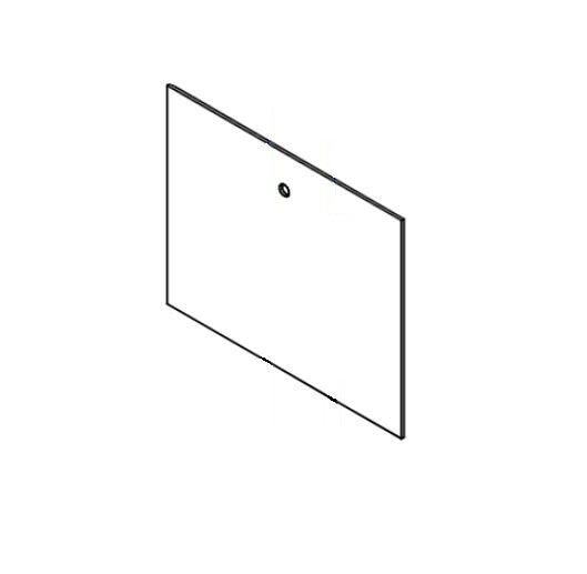 PLAQUE VITROCÉRAMIQUE 4x360x291mm ORIGINAL Klover ALT110 pour thermocuiseur Altea