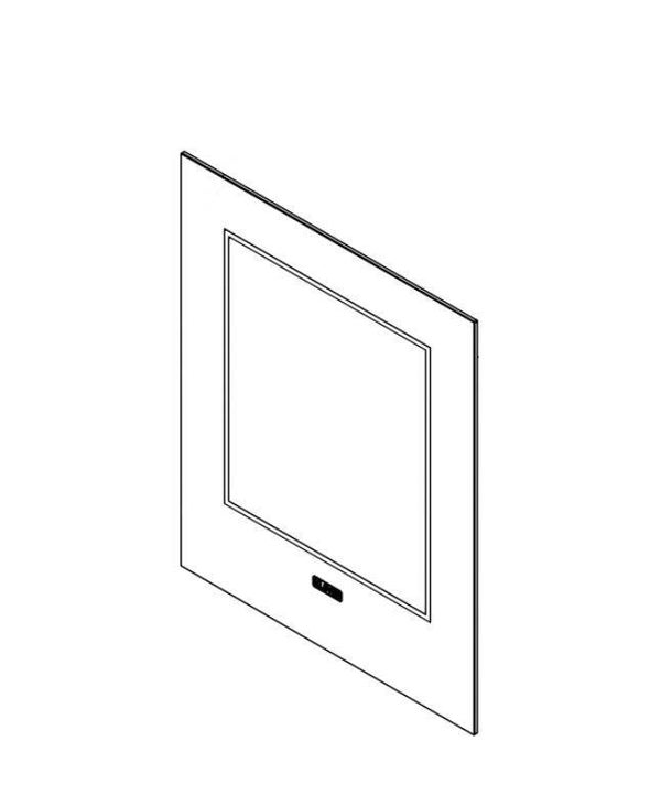 VERRE CÉRAMIQUE SÉRIGRAPHIÉ ORIGINAL Klover MISS pour Miss Stove