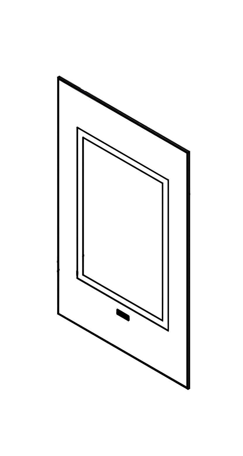 VERRE CÉRAMIQUE SÉRIGRAPHIÉ 4x363x571mm BV20 ORIGINAL Klover pour poêle Belvedere 20