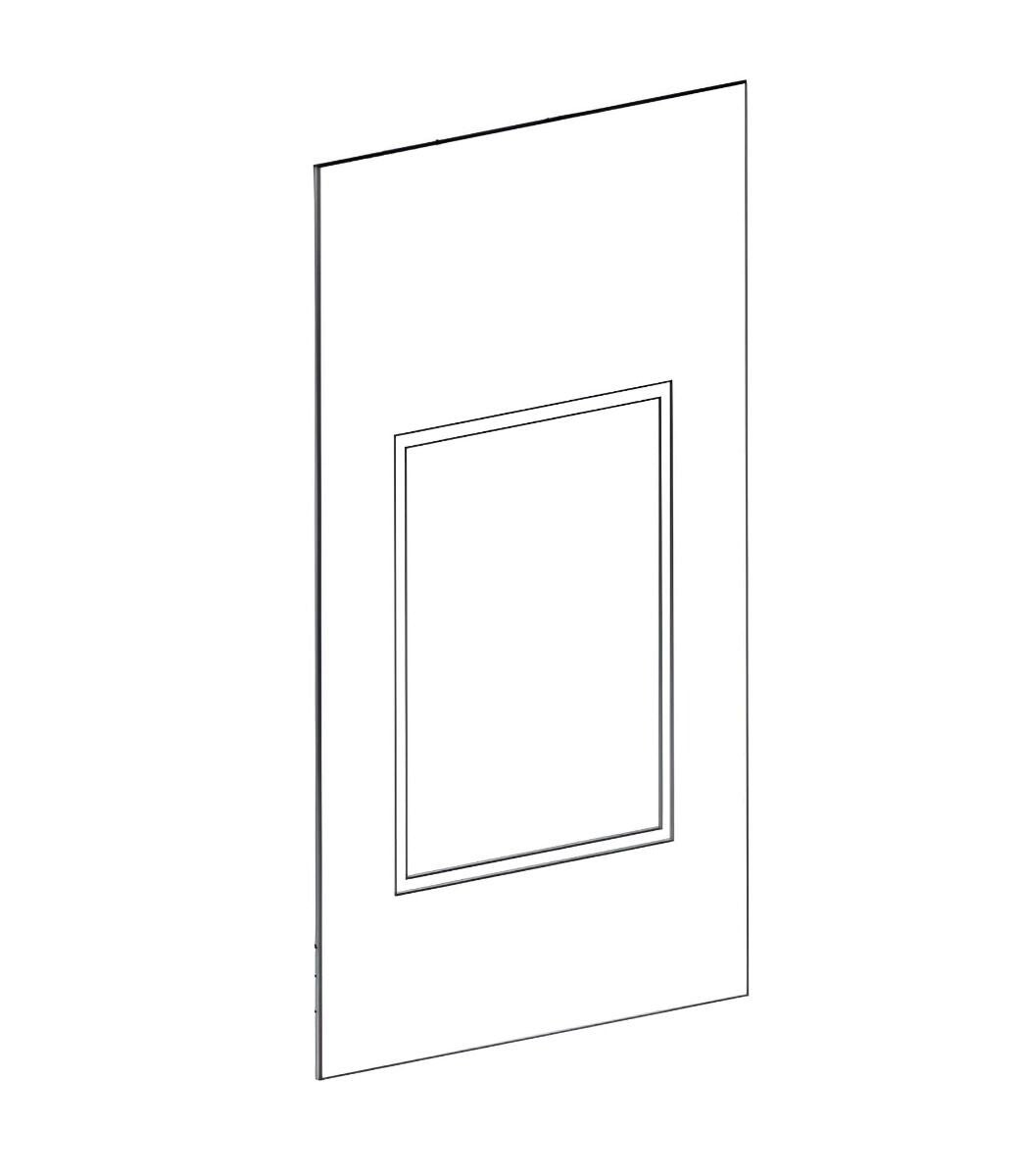 Porte en verre esthétique originale Nobis MAGIC STYLE pour poêles de style A8 et A10